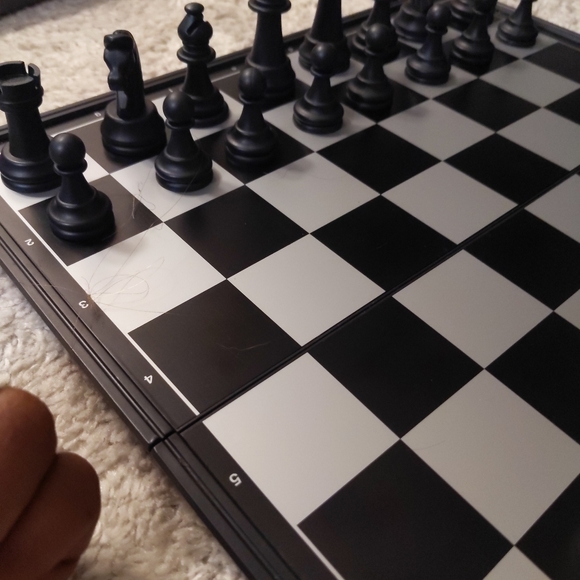 Magnetic Chess and Checkers Boardgame - Picture 7 of 9
